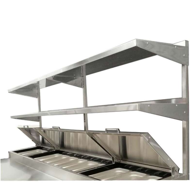 Atosa Pizza Prep Table Overshelf - 67 inch